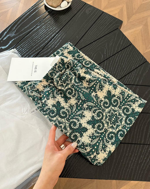 亚麻波西米亚风阔腿裤 商品图6