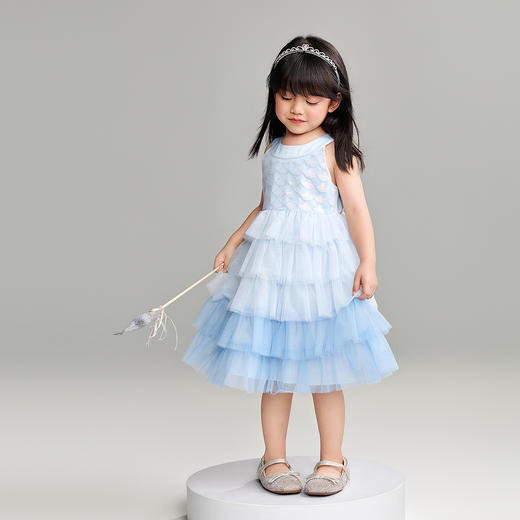 【实体店同款】女童礼裙夏季新款安奈儿童装XG623186 商品图3