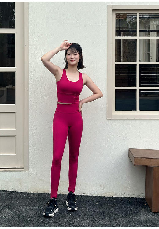 壁虎瑜伽【2603TZ519】瘦身滤镜美背套装【5天发货】（一体式胸垫） 商品图2