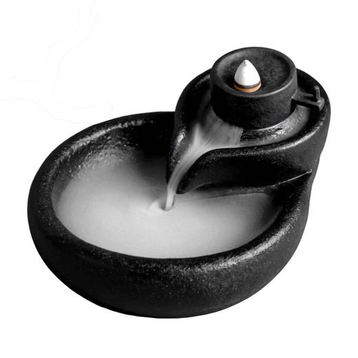 一器两用 | 复古石磨倒流香炉线香座茶道茶玩办公家居摆件 商品图6