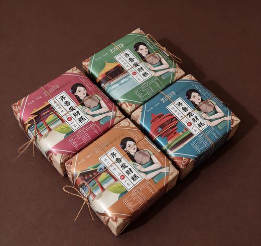 山东特产五岳花齐鲁发财糕怀旧零食送朋友礼盒装 商品图2