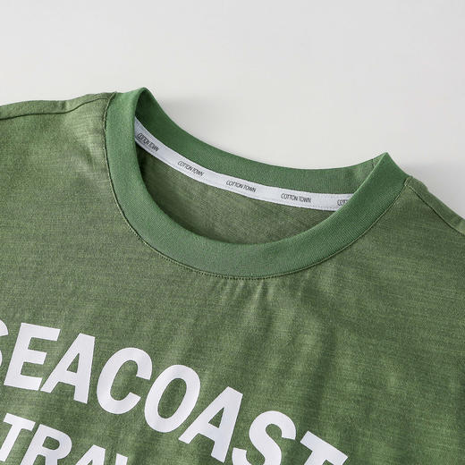 【10A抗菌纯棉】棉花堂夏款休闲印花竹节棉儿童短袖T恤 ---FA61134 商品图9