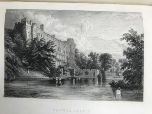 约19世纪后期 家庭英国史（全6卷合订3册） 数十幅版画插图 真皮精装16开 商品图12