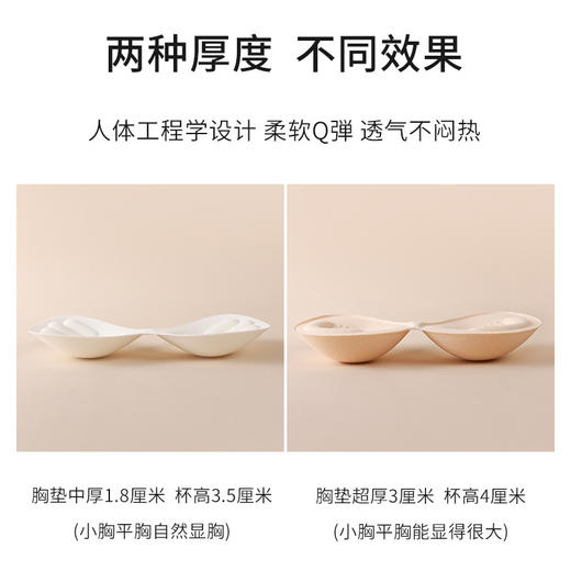 【可拆胸垫！弹力拉伸】加厚胸垫小胸显大美背内衣女无痕薄款裹胸防走光文抹胸细肩带吊带。xa 商品图3