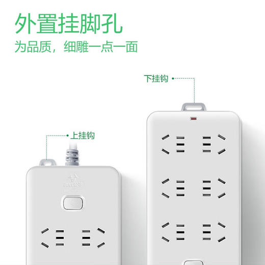 公牛（BULL) 新国标插座全长1.8米/3米 GN-109K 商品图4