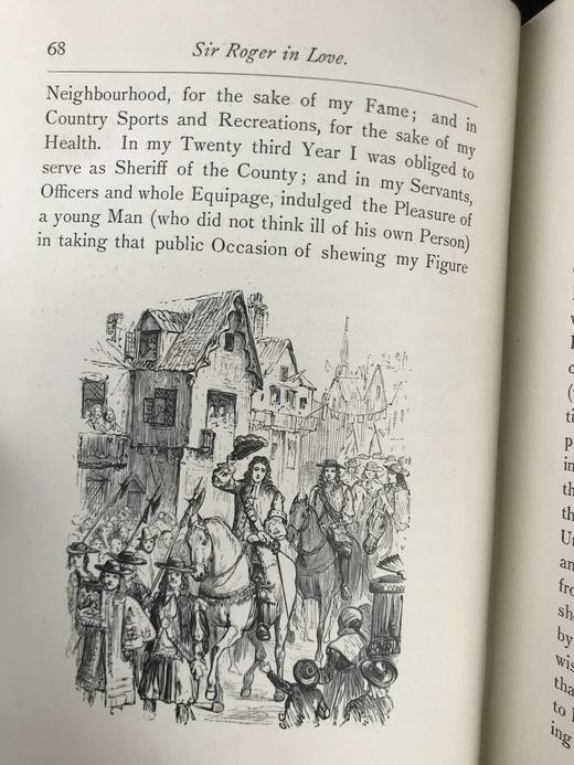 约19世纪后期 罗杰·德·科弗利爵士 数十幅插图 漆布精装32开 商品图13