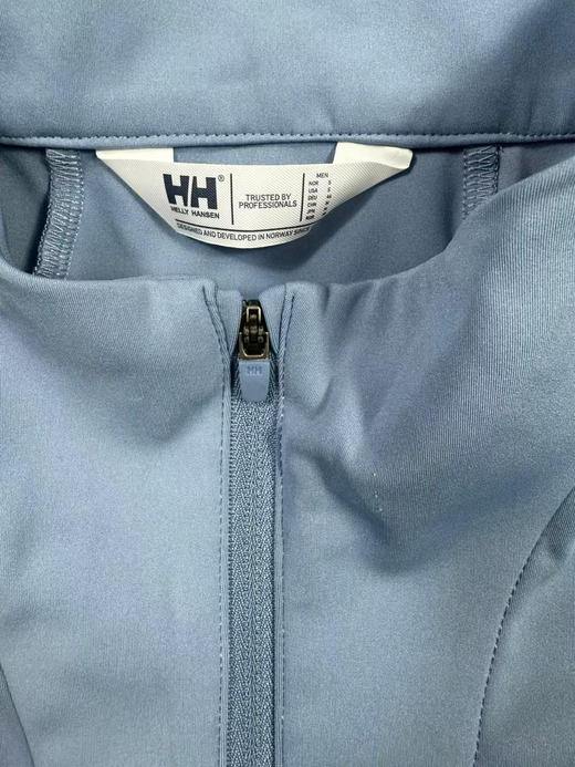 原单正品挪威国宝品牌Helly Hanse家 男士牛奶丝滑科技弹力面料半拉链设计长袖T恤衫，三个色S-XXL 商品图4