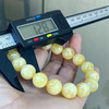【青山特惠】12.8*17颗 精品原矿俄料 满蜜白花蜡圆珠蜜蜡手串 19.83克 m168 商品缩略图7