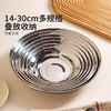 摩登主妇316L食品级不锈钢盘子家用备菜盘吐骨碟子多功能圆盘餐盘 商品缩略图4