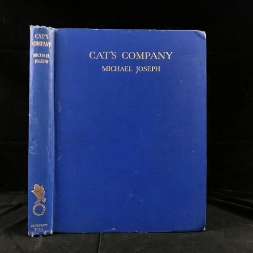 1930年 迈克尔·约瑟夫《猫咪的陪伴》 配大量手绘速写画 漆布精装16开 商品图0