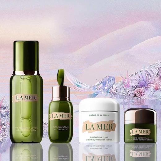 【春季焕新】【香港免税店🇭🇰】送礼盒礼袋！LA MER/海蓝之谜 「新版」小王炸四件套（精萃水150ml+精华露50ml+经典面霜60ml+浓缩眼霜15ml）·香港直邮 商品图3