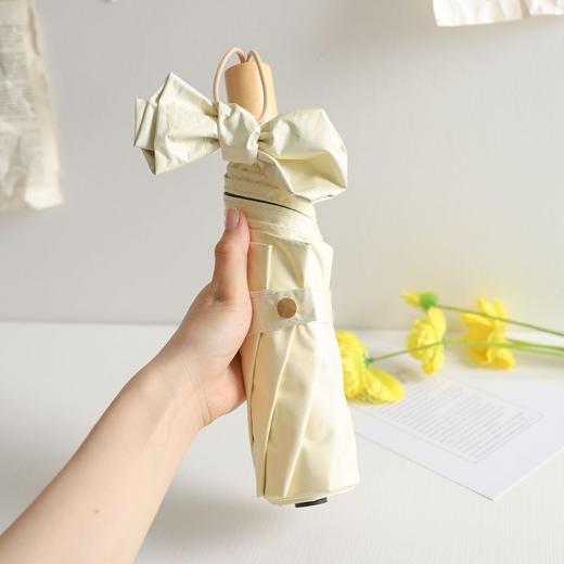 【晴雨两用！一甩即干】法式复古雨伞折叠女双人防晒防紫外线太阳伞晴雨两用黑胶遮阳雨伞。xa 商品图1