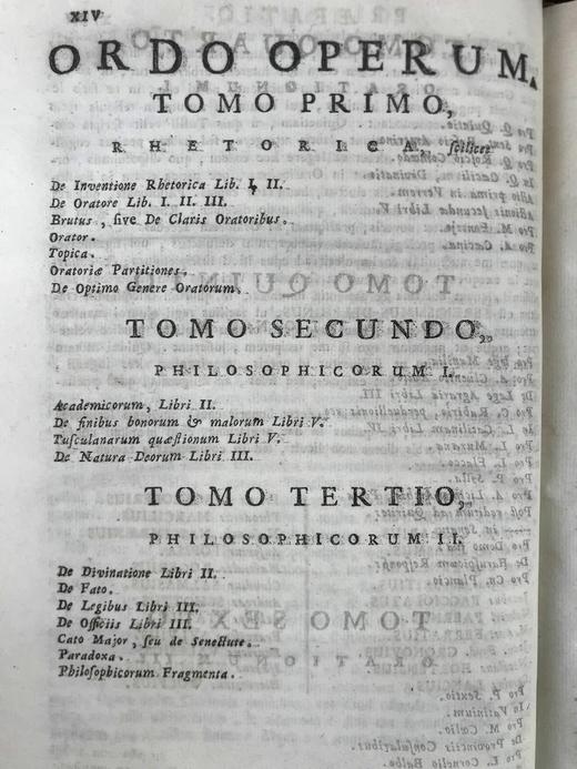 【拉丁语】1772年 西塞罗作品集（全9卷） 1幅肖像插图 全真皮精装16开 商品图3