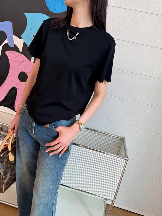 驴家 2026春夏最新款软糯垂顺的高定面料短袖 商品图6