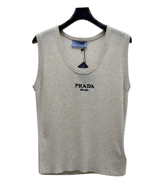 女款logo刺绣针织背心zh020 商品图0