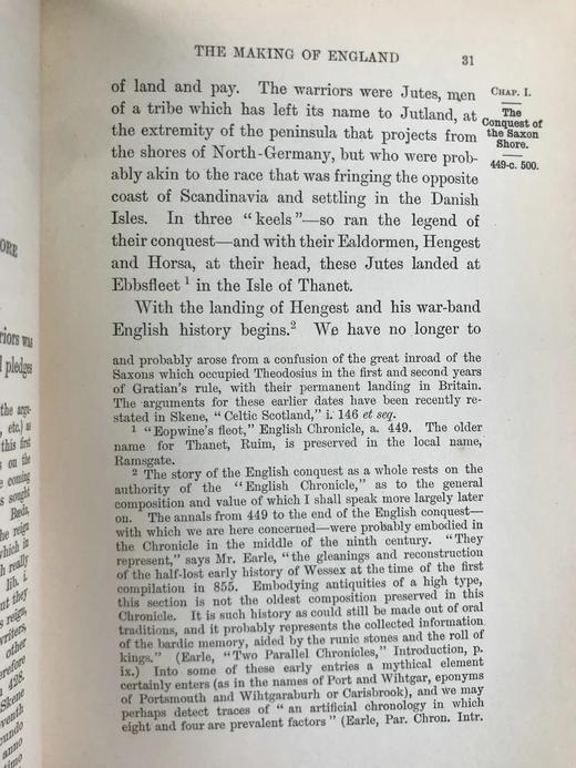 1897年 格林《英格兰的形成》（全2卷核合订本） 全真皮精装36开 商品图6