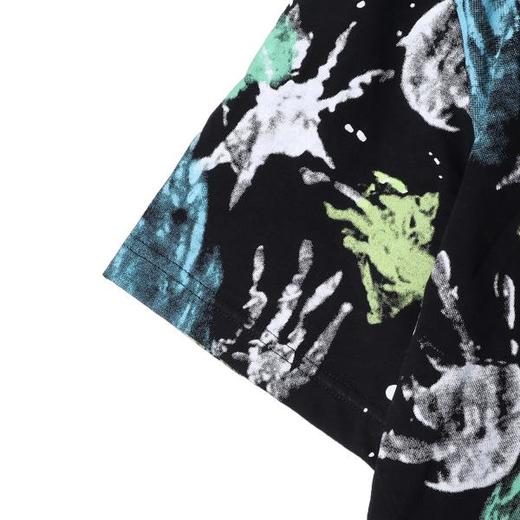 SDSA男装2026新款高贵轻奢潮牌手掌印涂鸦圆领短袖T恤百搭休闲潮 商品图2