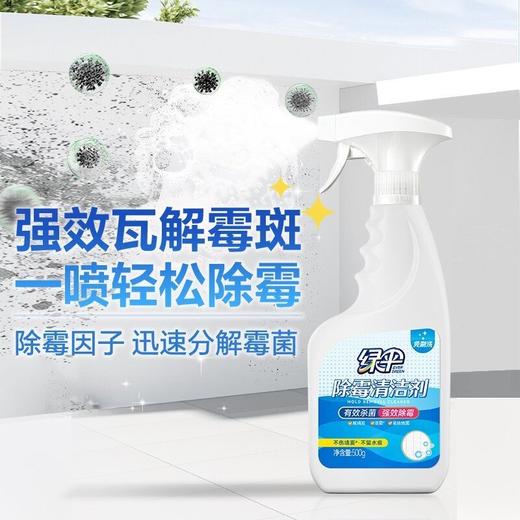 绿伞除霉清洁剂强力去霉斑杀菌除垢浴室厨房专用家用宿舍宝妈神器 商品图1
