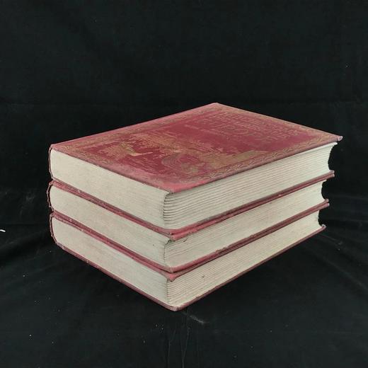 约20世纪早期 哈钦森欧洲风景建筑图集（全3卷） 2000余幅插图 漆布精装16开 商品图1