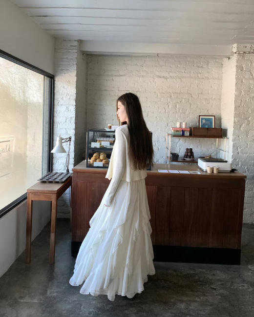 会跳舞的蕾丝蛋糕芊芊显瘦松紧腰半裙 商品图10