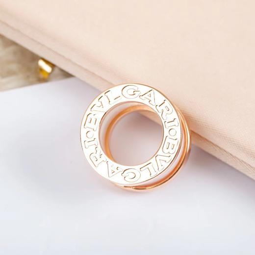 宝格丽 b.zero1 玫瑰金中号黑/白陶瓷小蛮腰项链 商品图3