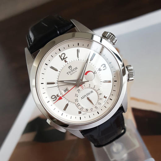 【95新】TUDOR 帝舵79620T-0011自动机械机芯日期显示、响闹、闹铃动储显示42MM（男款）启承系列精钢/钛金属300326AK04 商品图3