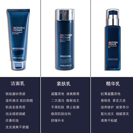 【香港免税店🇭🇰*送化妆包】Biotherm碧欧泉男士三件套蓝钻护理套装（洁面125ml+爽肤水200ml+润肤乳100ml）·香港直邮 商品图2