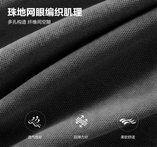 珠地纹理混纺POLO 商品图1