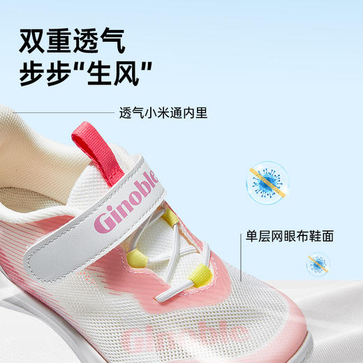 【私域团购】基诺浦机能鞋夏季小童鞋透气畅跑系列GY1585 商品图3