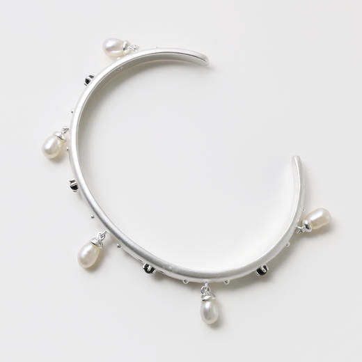 含晖·玲珑系列-镂空珍珠手镯 商品图14