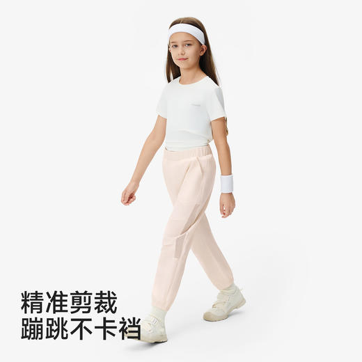 英氏儿童裤子春夏款女童长裤简约舒适2026新款束脚裤休闲百搭长裤 商品图3