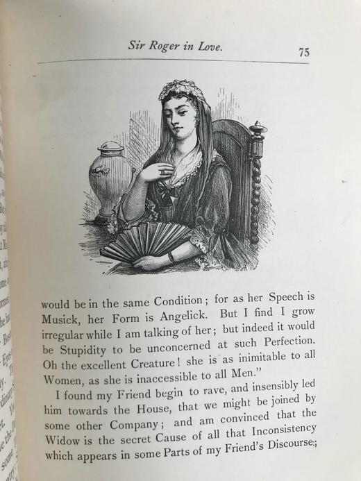 约19世纪后期 罗杰·德·科弗利爵士 数十幅插图 漆布精装32开 商品图10