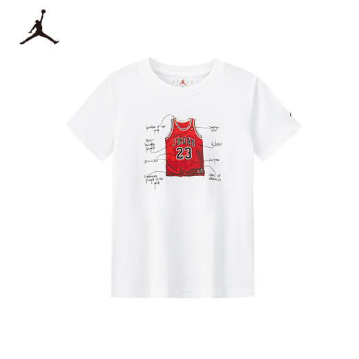 JORDAN 夏 大童小童 短袖T恤 JDB-TE-C981 商品图0