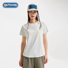 【特秒】6楼OUTDOOR新款户外运动休闲吸湿速干插肩时尚透气凉感功能短袖T恤吊牌价199折后价69