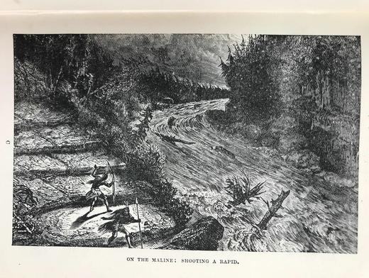 1900年 美国西部漫游记 数十幅精美版画插图 全真皮精装36开 商品图6