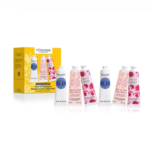 【香港免税店🇭🇰*送礼袋】L'occitane欧舒丹护手霜六件套玫瑰之心护手霜30ml*2甜蜜樱花护手霜30ml*2乳木果护手霜30ml*2 香港直邮-x 商品图6