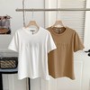 专柜同步MAX新款凹凸字母纯色T恤 商品缩略图4