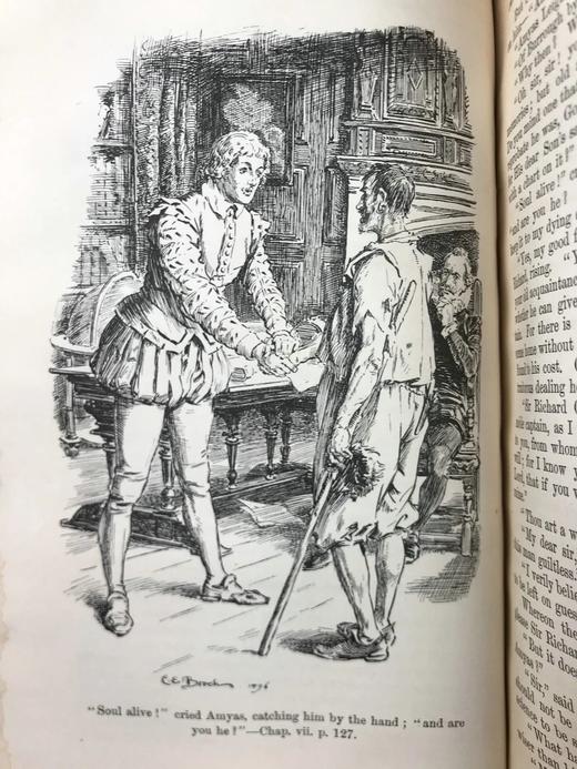 1896年 查尔斯·金斯莱《西行记》 董桥喜欢的C.E.布洛克50幅插图 全真皮精装32开 商品图9