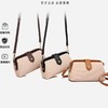【实用百搭❗️撞色斜挎包】帆布+皮革质感，复古医生包造型，通勤约会都百搭，耐磨帆布材质，皮质包边更精致，小众质感单肩斜挎包网红帆布饺子包L 商品缩略图2