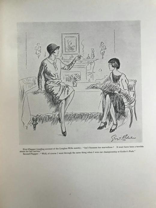 1926年 《笨拙》插画家乔治·贝尔彻漫画集 数十幅插图 精装大16开 商品图5