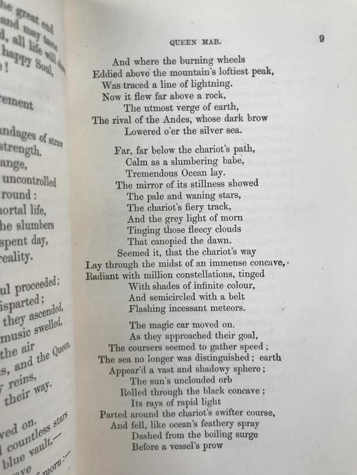 1866年 雪莱诗集（全3卷） 1幅肖像插图 全真皮精装36开 商品图4