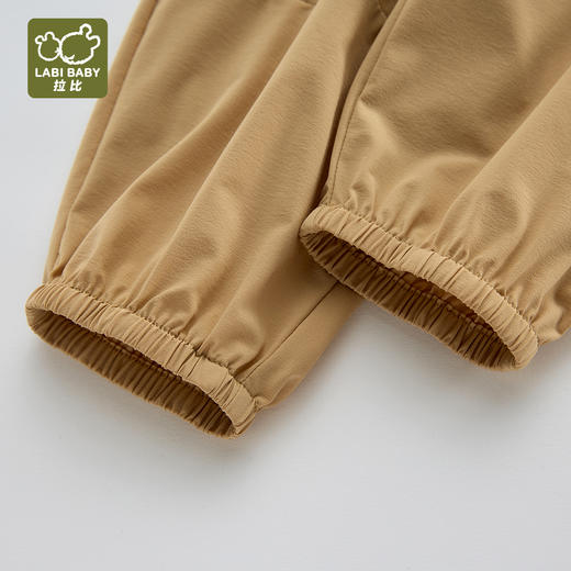 拉比童衣夏悦动拼接束口长裤j6LZBC101436 商品图8