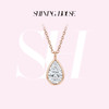 ShiningHouse[培育] 18k金钻石项链 1克拉钻人工真钻人造钻石K金项链可调节时尚钻石项链悦己送礼臻选【此商品不支持7天无理由退货退款】预计3日发货 商品缩略图0