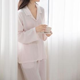 【特价款】宜色家60支全棉泡泡纱家居服睡衣 男女款