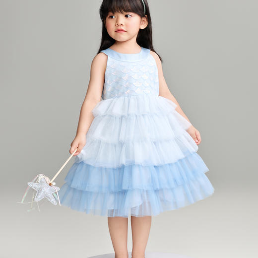 【实体店同款】女童礼裙夏季新款安奈儿童装XG623186 商品图5