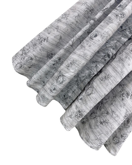 女款印花腰带连衣裙hu010 商品图2