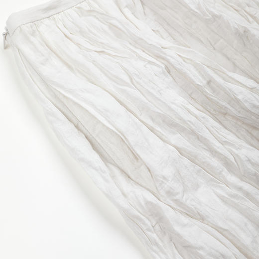 ROMI STUDIO"松弛灵动"金属丝可定型低腰A摆半身裙 RWDSXY2427 商品图10