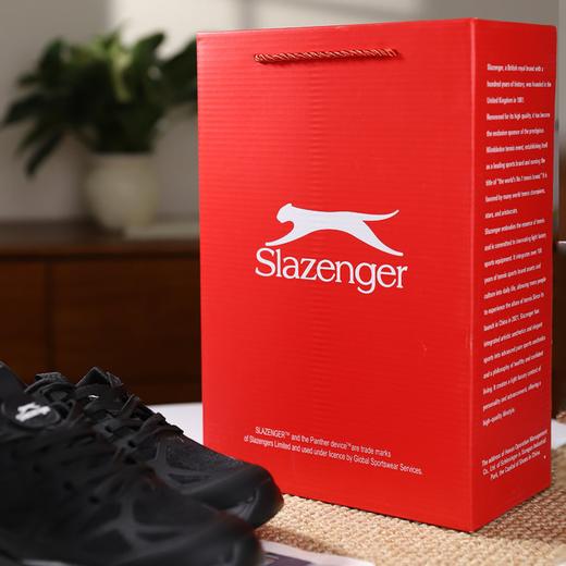 【好货清仓 4CM+柔软厚底 暴走不累 透气不闷脚】Slazenger情侣款轻奢运动跑鞋 商品图12