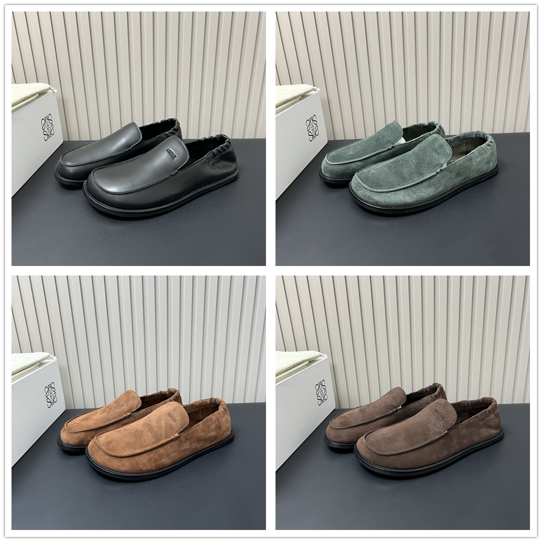 高级货，罗以为老钱风男士一脚蹬乐福鞋