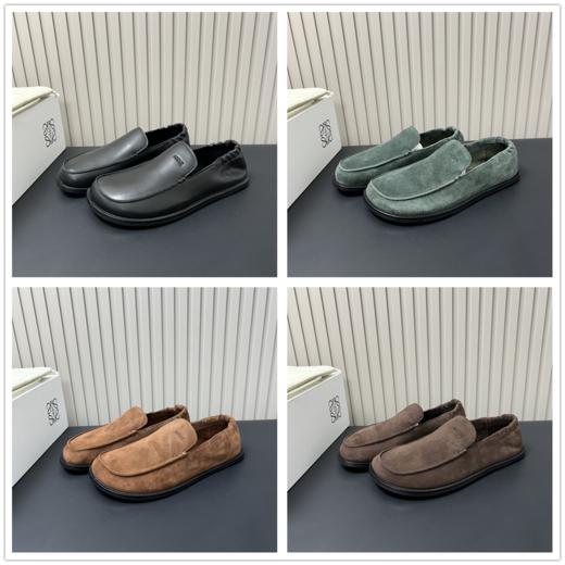 高级货，罗以为老钱风男士一脚蹬乐福鞋 商品图0